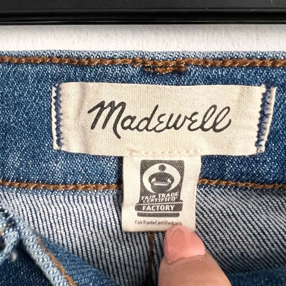 Madewell stovepipe jeans